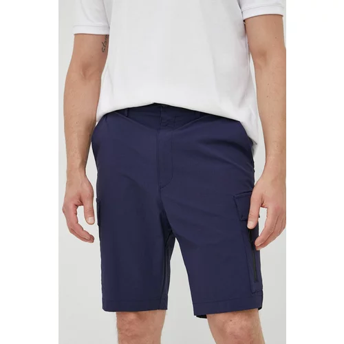 Hugo Kratke hlače moške, mornarsko modra barva