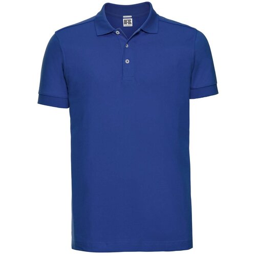 RUSSELL Men's T-shirt Stretch Polo R566M 95% smooth cotton ring-spun 5% Lycra 205g/210g Cijene