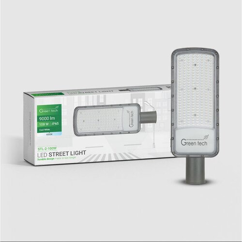  LED ulična svjetiljka Green Tech 100W, 6000K, IP65 Cijene