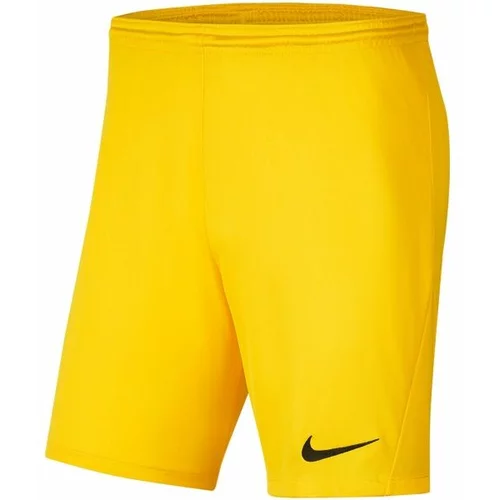 Nike DRI-FIT PARK 3 JR TQO Dječačke nogometne hlačice, žuta, veličina