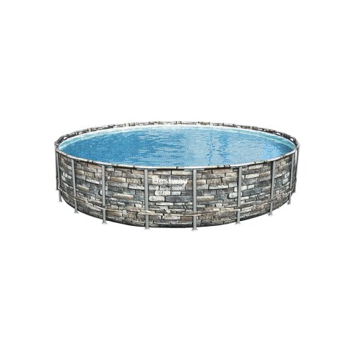 Bestway okrugli bazen sa čeličnim ramom power steel 671x132cm Slike