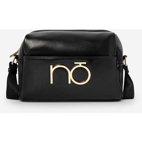 Kesi NOBO Leather Handbag Messenger Black Slike