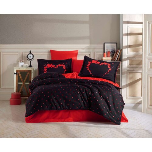 Lessentiel Maison set posteljina amore, 240x260 cm, crni Slike