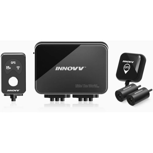 INNOVV K7 - motorcycle video recorder 2 cameras front and rear with night mode Slike