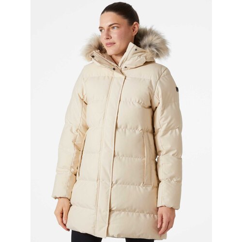 Helly Hansen ženska jakna blossom puffy parka, krem Cene