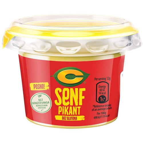 C proizvodi C Senf pikant, 100g Slike