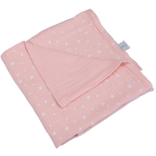 Bébé Douceur Ružičasta deka za bebe od muslina 75x75 cm – Cijene