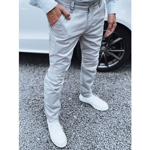 DStreet Men's Dark Grey Chinos Cene