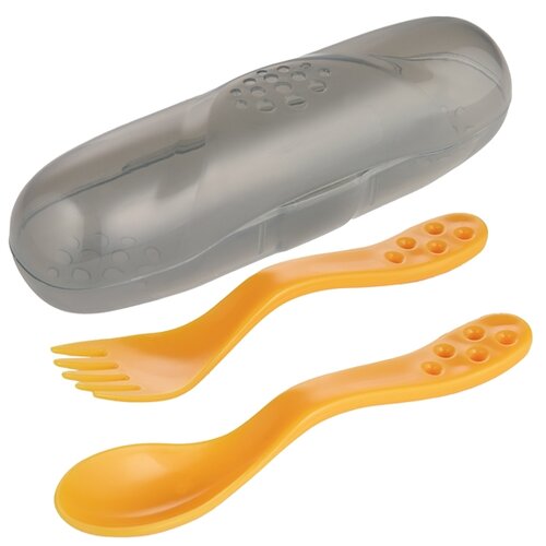 Canpol Babies Set Za Hranjenje - Putni Set ka&scaron;ika I vilju&scaron;ka 74/019 - Yellow Cene