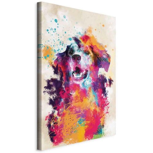 Artgeist Slika Na Platnu Watercolor Dog Cene