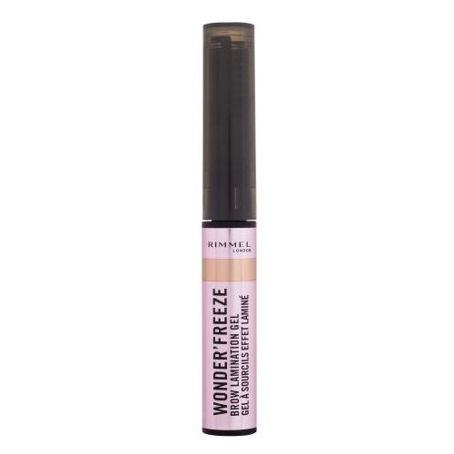 Rimmel London Wonder'Freeze Brow Lamination Gel gel za oblikovanje obrva 6 g Nijansa 002 blonde Cijene