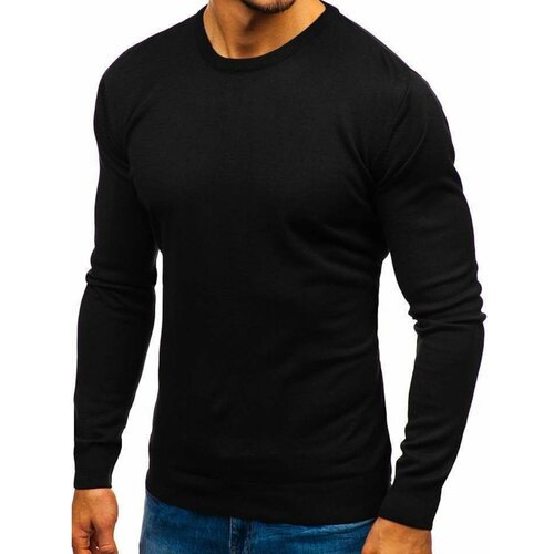 DStreet Fashionable men's sweater BOLF 2300 - black, Slike