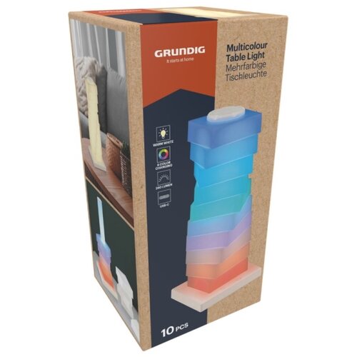 Grundig LED RGB stona lampa sa dodirnim upravljanjem LED/4W/5V Slike
