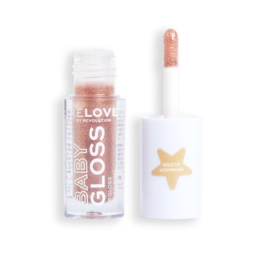 Relove by Revolution Revolution Relove glos za ustnice - Baby Gloss Shimmer - Pink Tulle Cene