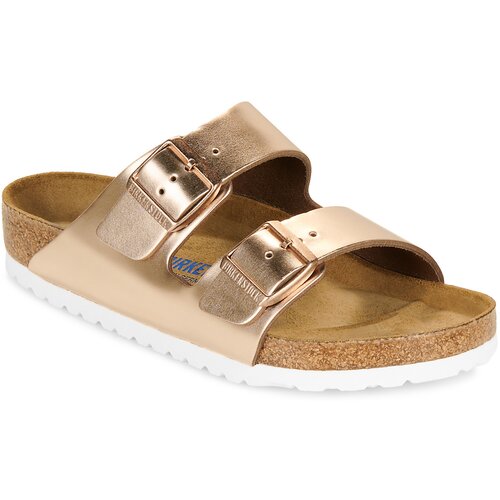 Birkenstock Arizona SFB LENA Metallic Copper Gold Slike