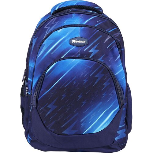  Ruksak 4 zip Thunderbolt Karbon Netto Slike