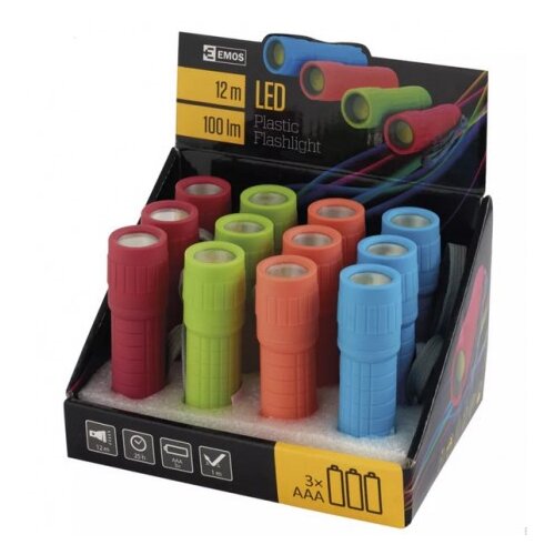 Emos p4715 Led cob baterijska lampa 350lm, 3xaaa box 1/12 ( 3413 ) Cene