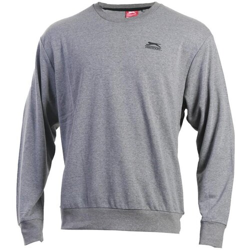 Slazenger Muški duks CREWNECK 173401-26 sivi Slike