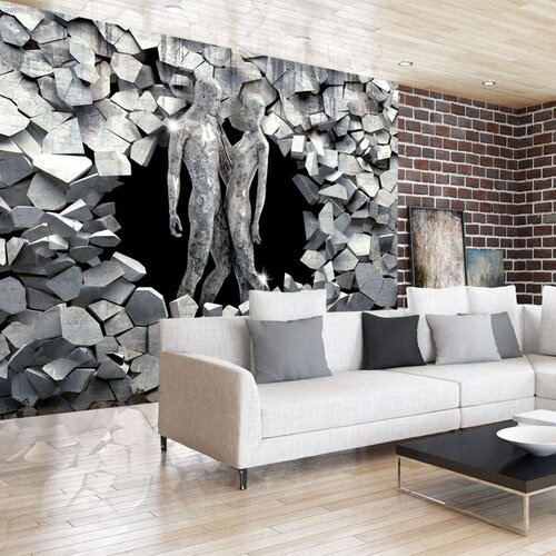  Samoljepljiva foto tapeta - Stone People 98x70 Cene