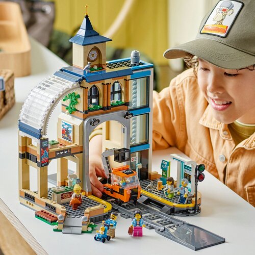 Lego Igracka Kocke City Central Train Station 7+ Slike