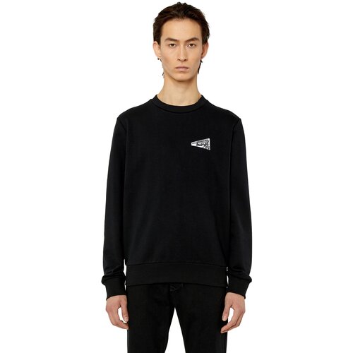 Diesel Sweatshirt - S-GINN-K31 SWEAT-SHIRT black Slike