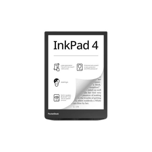 PocketBook Elektronski bralnik InkPad 4, srebrn Slike