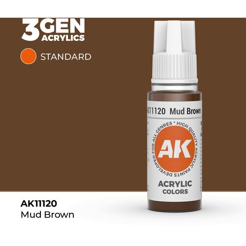 AK Interactive Mud Brown 17ml - 3rd Gen Akrilna Boja AK11120 Cene