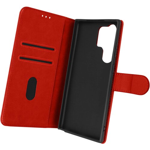 AVIZAR folio case samsung galaxy S23 ultra z držalom za kartico - rdeca, (20616645) Cene