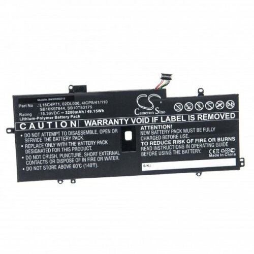 VHBW Baterija za Lenovo ThinkPad X1 Carbon (2020) / 8th Gen., 3250 mAh Slike