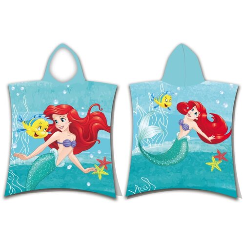 Jerry Fabrics Tirkizni dječji ogrtač od frotira Ariel Friends – Cijene