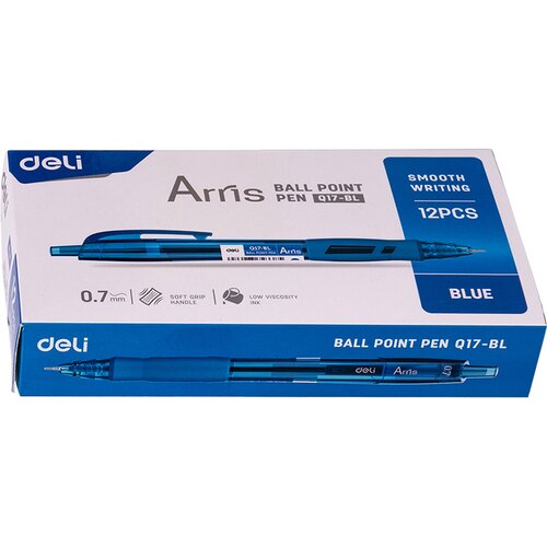 Deli Hemijska olovka 0.7mm EQ17-Bl Cene