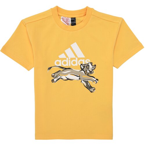 Adidas Majice s kratkimi rokavi - Rumena Slike