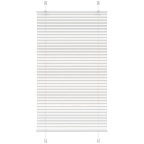 VidaXL Plisirana roleta bijela 70x150 cm &amp;scaron;irina tkanine 69,4 cm Slike