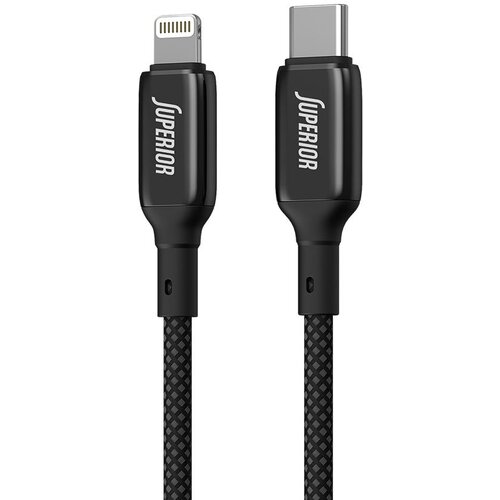 Superior USB data kabal SU-K105 Cink 27W 3A Type C na Lightning 1m/ crna Cene