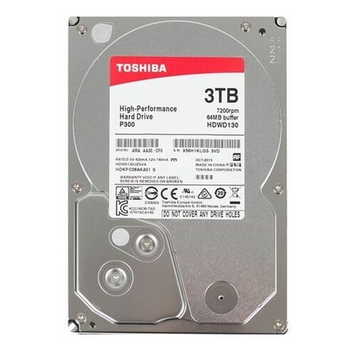 Toshiba tvrdi Disk P300 3TB 3.5