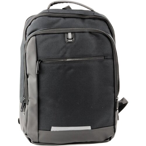 Poslovni i &amp;scaron;kolski ruksak sa pretincem za laptop 16L 45cm - crno/sivi Slike