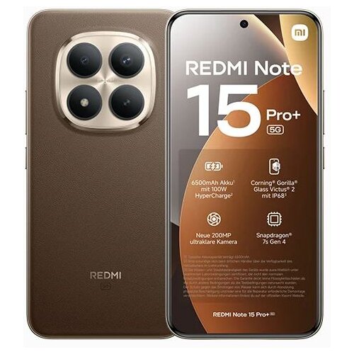 Xiaomi Redmi Note 15 Pro+ 5G Dual Sim 12GB 512GB Mocha Brown + Poklon Gratis Redmi Buds 6 Play bežične slu&scaron;alice Cijene