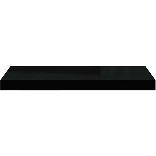  Plutajuće zidne police 2 kom crne 60 x 23,5 x 3,8 cm MDF Slike