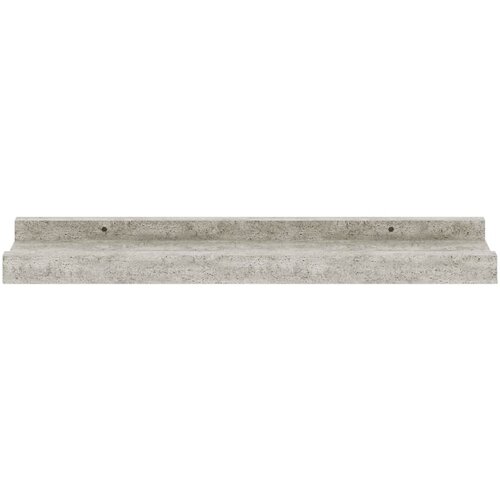  Zidne police 4 kom siva boja betona 40 x 9 x 3 cm Slike