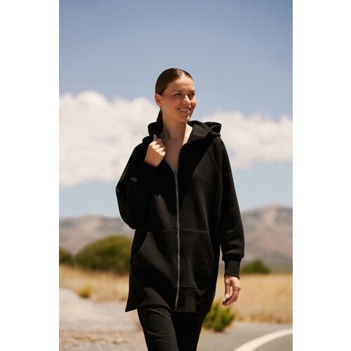 Marisse Women's Sweatshirt Z-Bl-4514 Black Cene