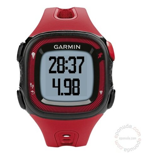 Garmin GPS Sat za trčanje Forerunner 15 (Crna/Crvena) Slike