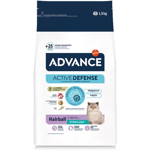 Advance Sterilized Hairball - Varčno pakiranje: 2 x 1,5 kg Cijene