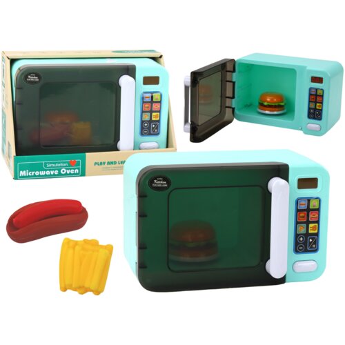Toy Microwave Oven Turquoise Microwave Accessories Cene
