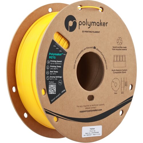 Polymaker PETG Yellow - 1,75 mm / 1000 g Cijene