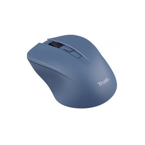 Trust mydo silent wls miš wireless plavi, dpi 1000-1800 obje ruke, 4 tipki, tihi Cene