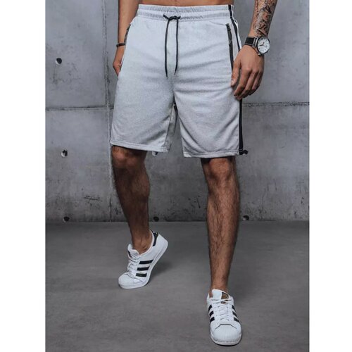 DStreet Light gray men's shorts SX2107 Slike