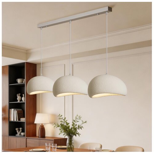 Brilagi Luster na sajli WABI SABI 3xE27/60W/230V bela Slike