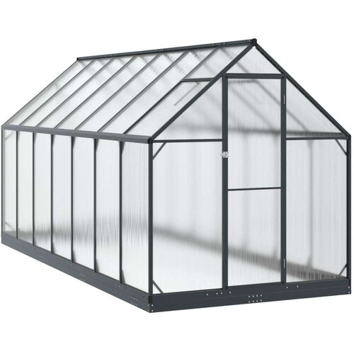  Rastlinjak v vrtu z vrati Antracit 183,5 x 423,5 x 207 cm, (5000288597) Cene