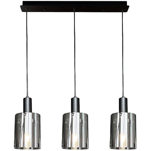  Visilica na sajli ARCADIA 3xE27/60W/230V crna/zadimljena Cene