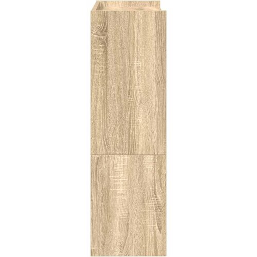  Stalak za cipele boja hrasta 60x25x81 cm konstruirano drvo Smeđa Slike